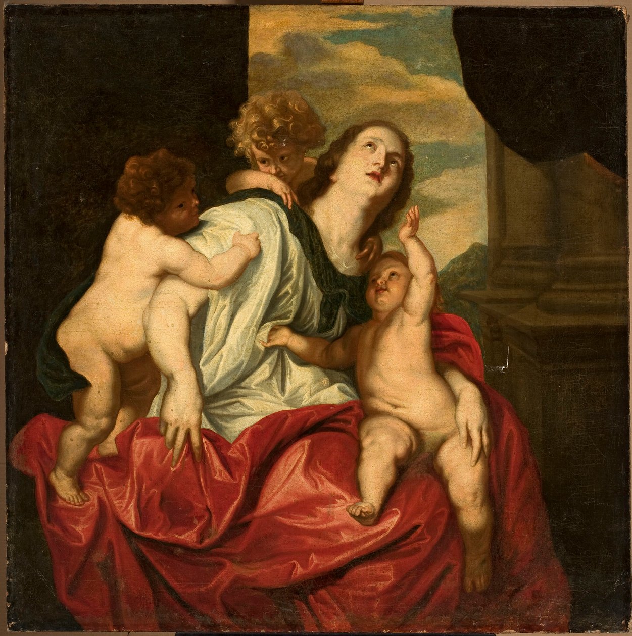 Barmhjertighet av Anthony van Dyck