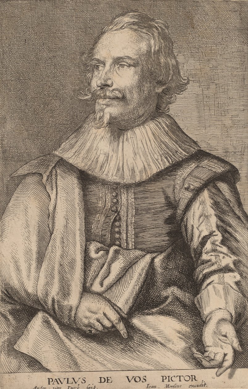 Paul de Vos, sannsynligvis 16261641. av Anthony van Dyck