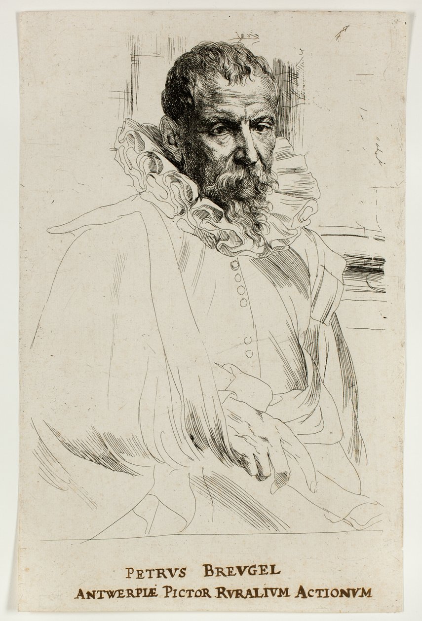 Pieter Brueghel den yngre av Anthony van Dyck