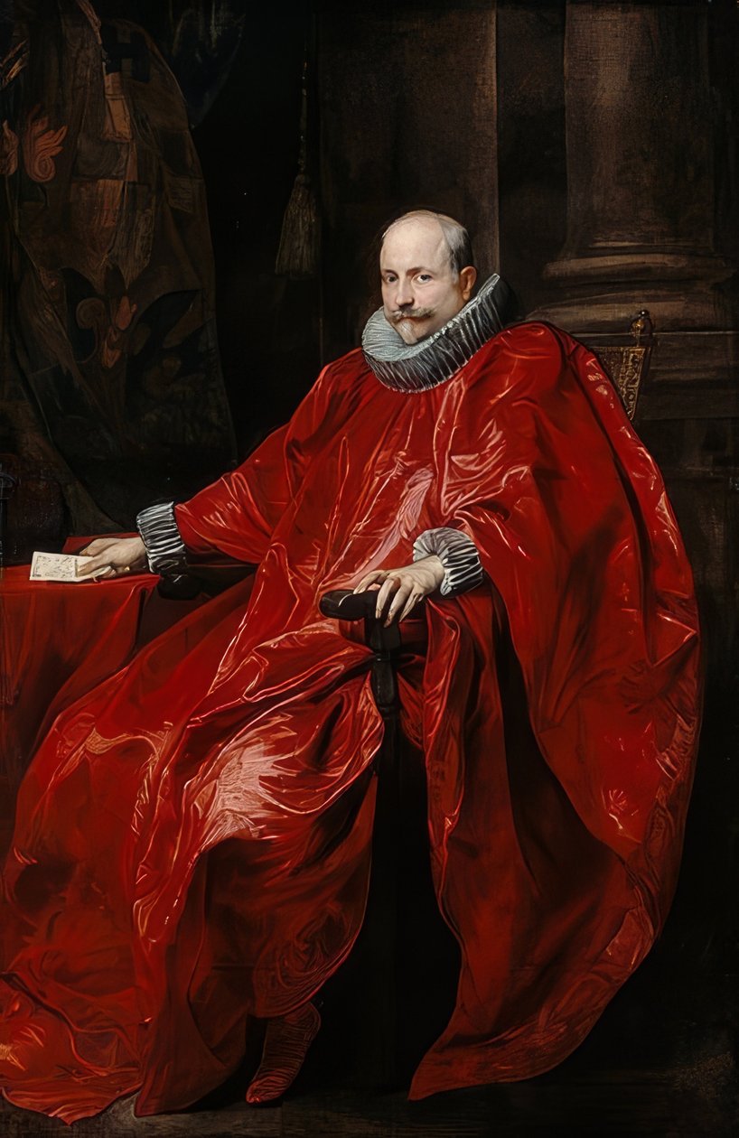 Portrett av Agostino Pallavicini. Rundt 1621 av Anthony van Dyck