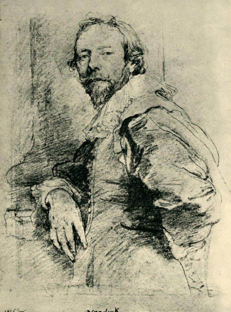 Portrett av Adam de Coster, 1627-1635, 1943. av Anthony van Dyck