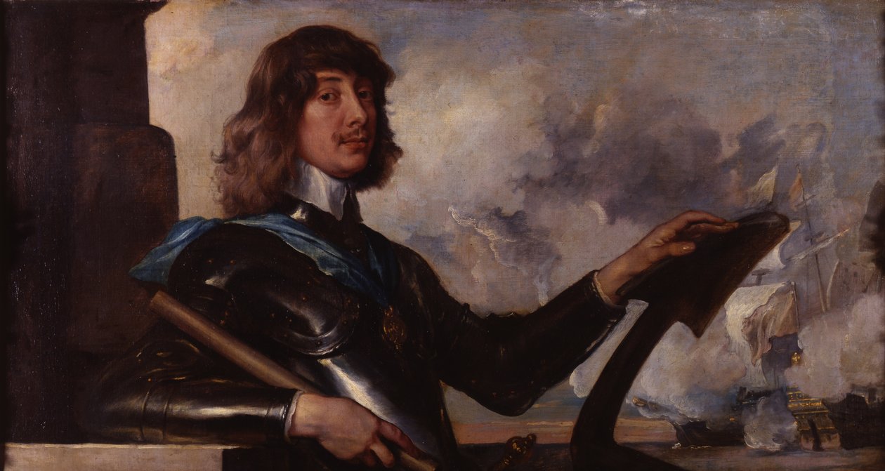 Portrett av Algernon av Anthony van Dyck