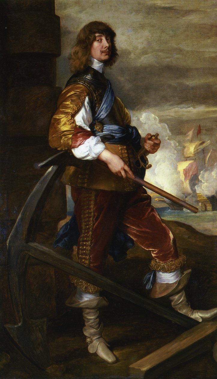 Portrett av Algernon av Anthony van Dyck