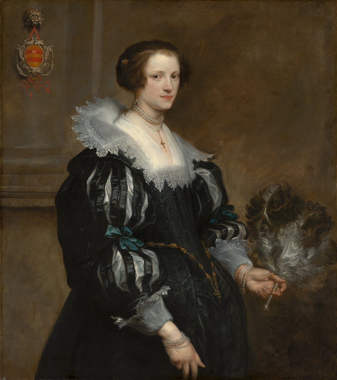 Portrett av Anna Wake, 1628 av Anthony van Dyck
