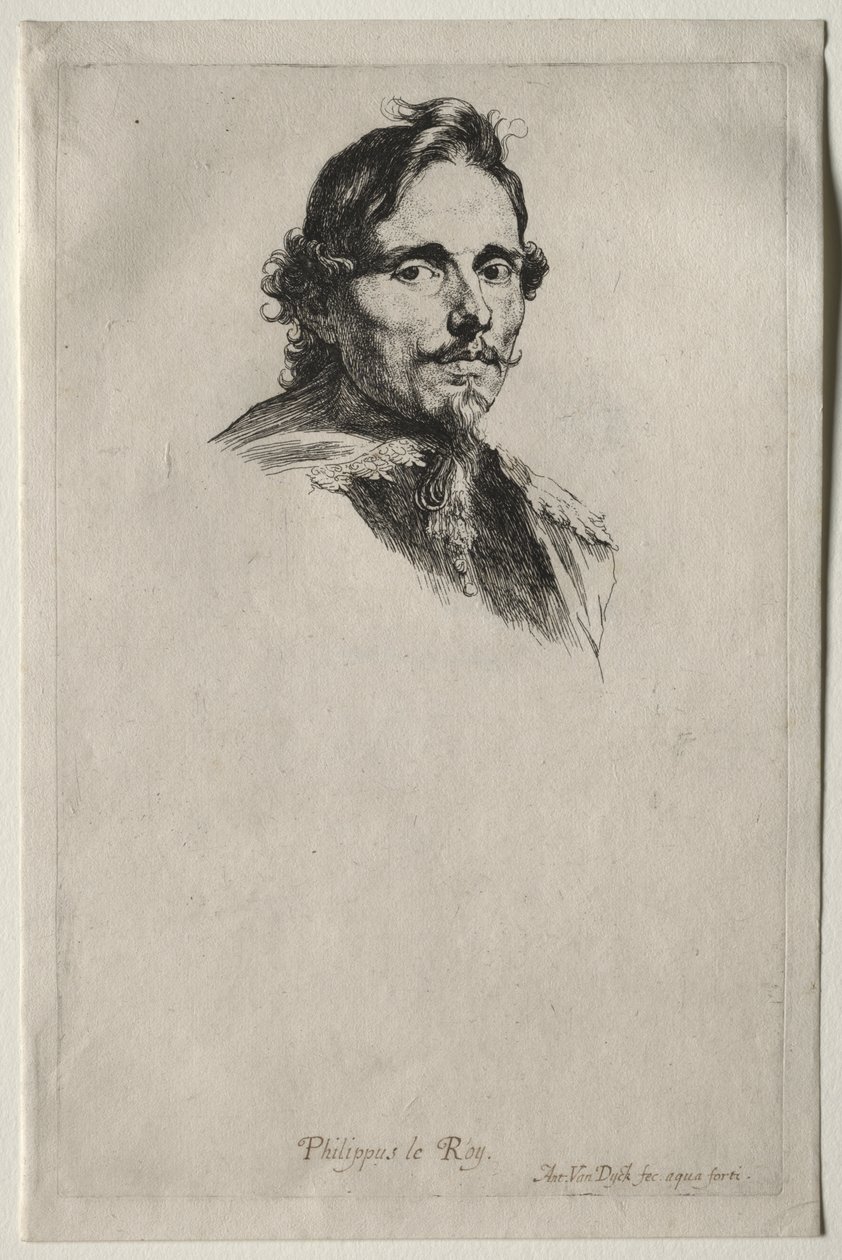 Portrett av baron Philippe Le Roy av Anthony van Dyck