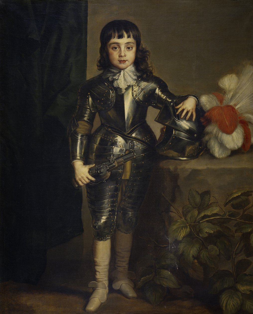 Portrett av Charles II av England som barn av Anthony van Dyck