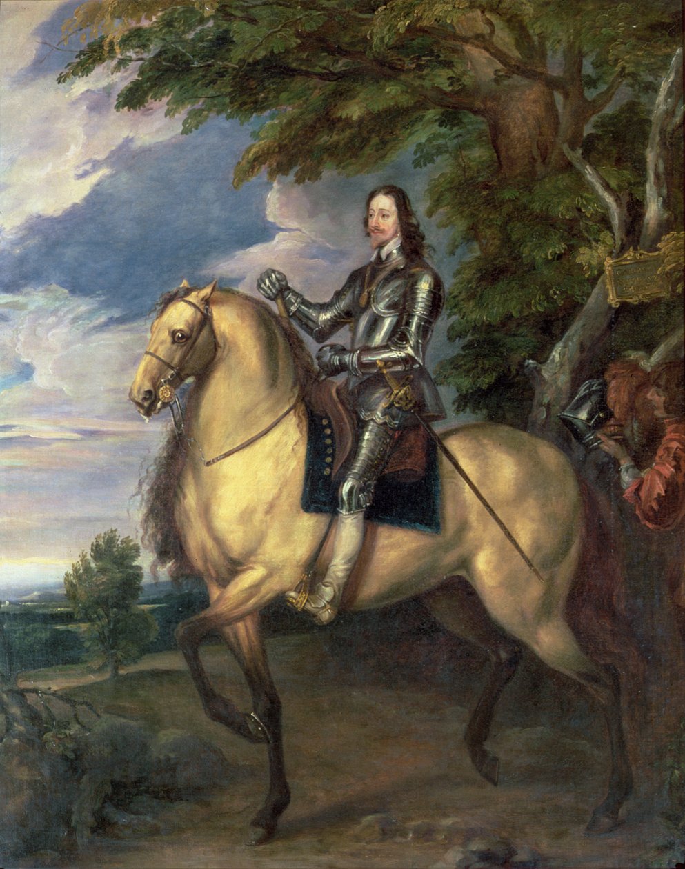 Portrett av Charles I (1600-49) av Anthony van Dyck