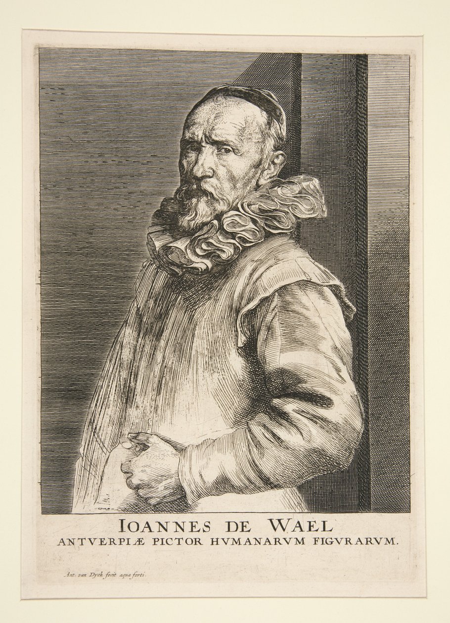 Portrett av Jan de Wael (1558-1633) av Anthony van Dyck