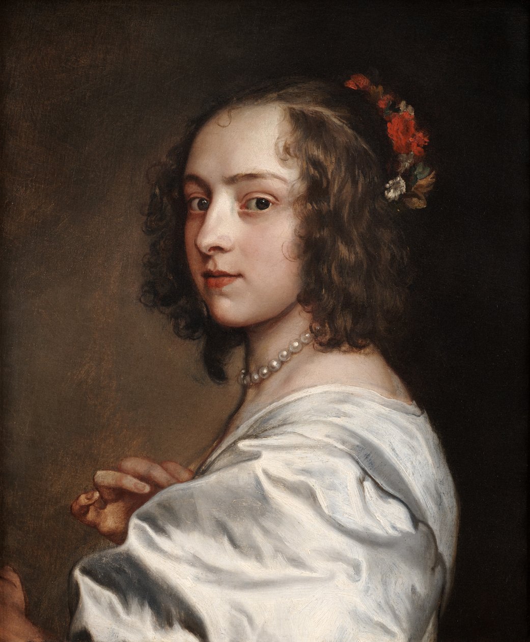 Portrett av Margaret Lemon av Anthony van Dyck
