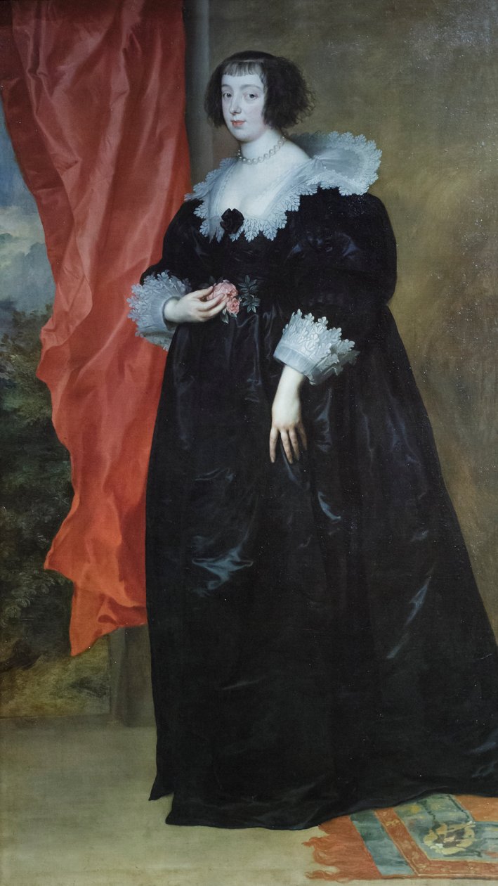 Portrett av Marguerite av Lorraine, hertuginne av Orleans (?) av Anthony van Dyck