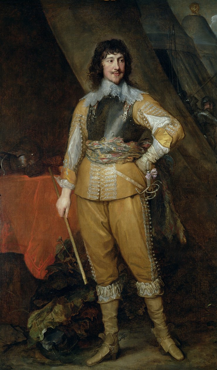 Portrett av Mountjoy Blount, jarl av Newport (ca. 1597-1666) ca. 1637-8 av Anthony van Dyck