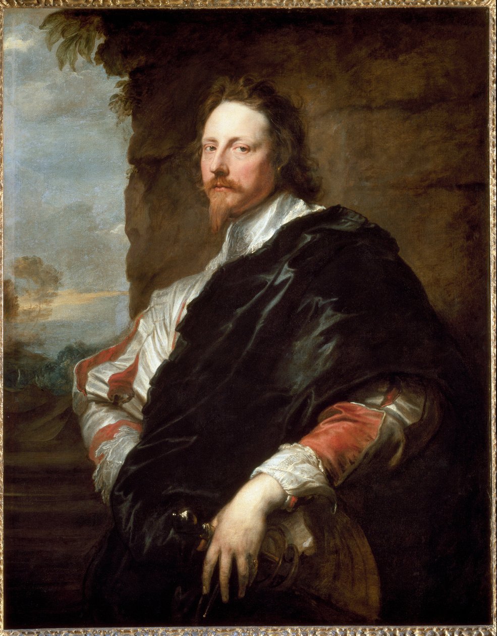 Portrett av Nicolas Lanier (olje på lerret av Anthony van Dyck