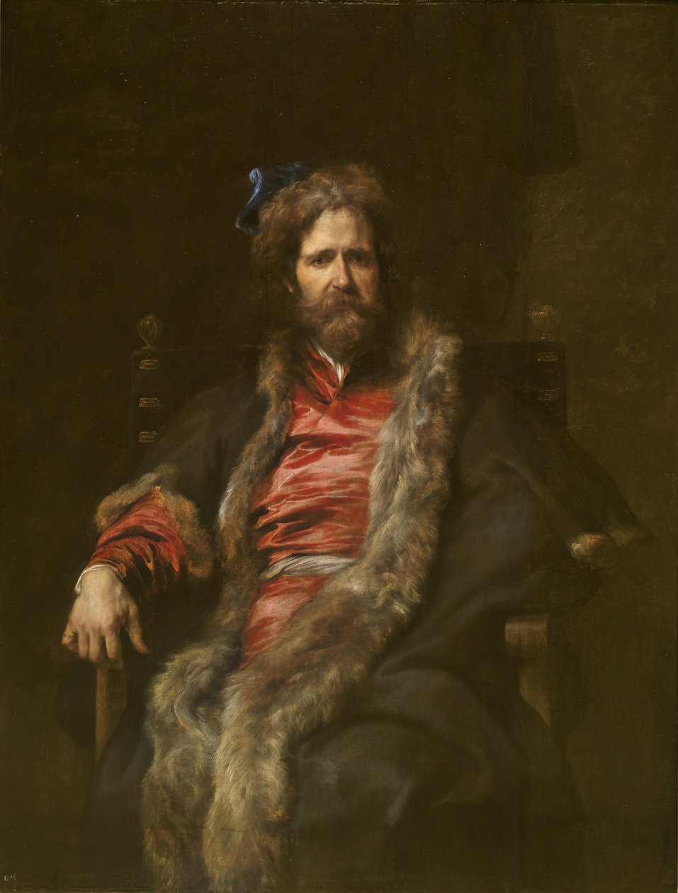 Portrett av maleren Martin Ryckaert 1587-1631 av Anthony van Dyck