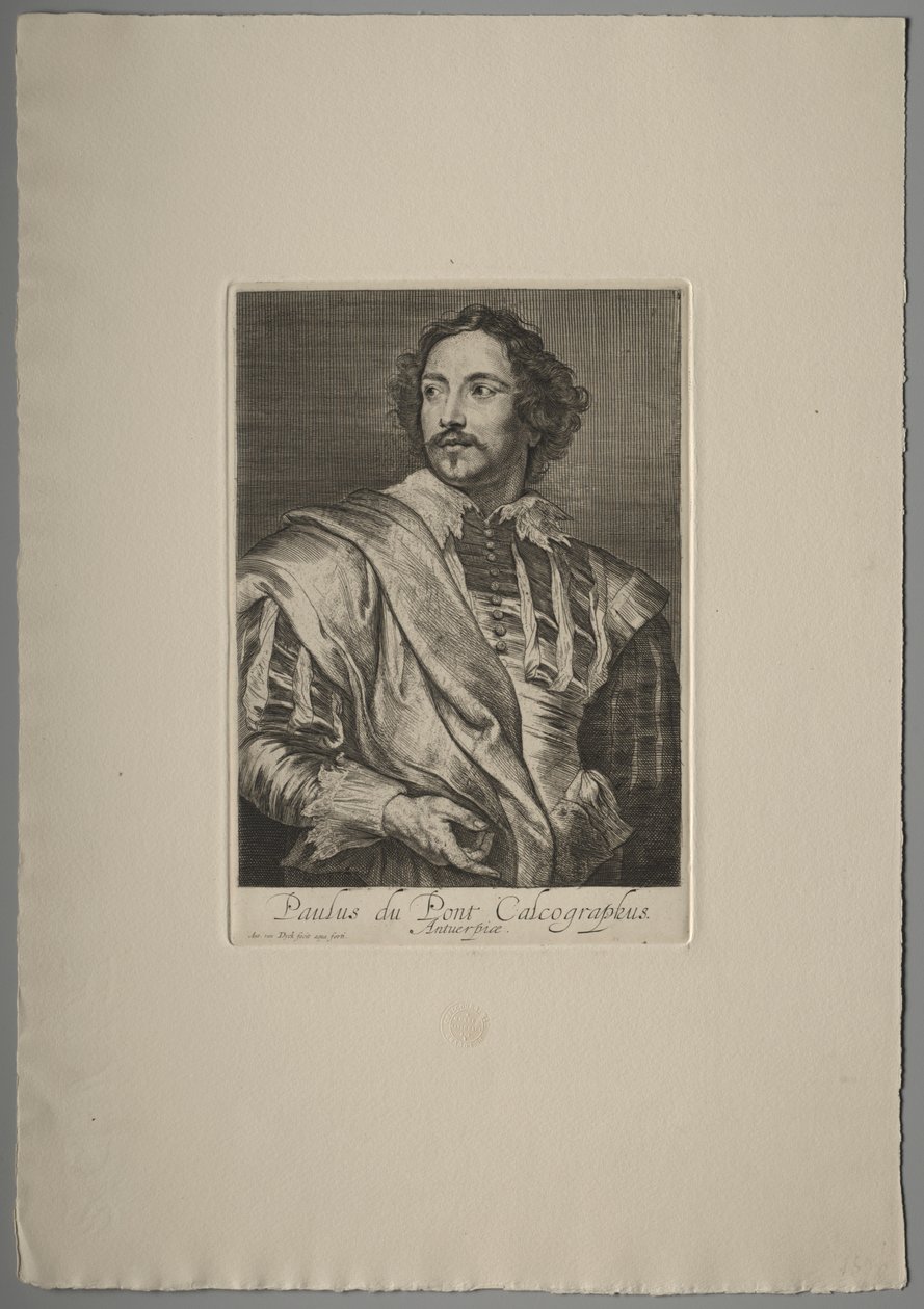 Portrett av Paul du Pont av Anthony van Dyck
