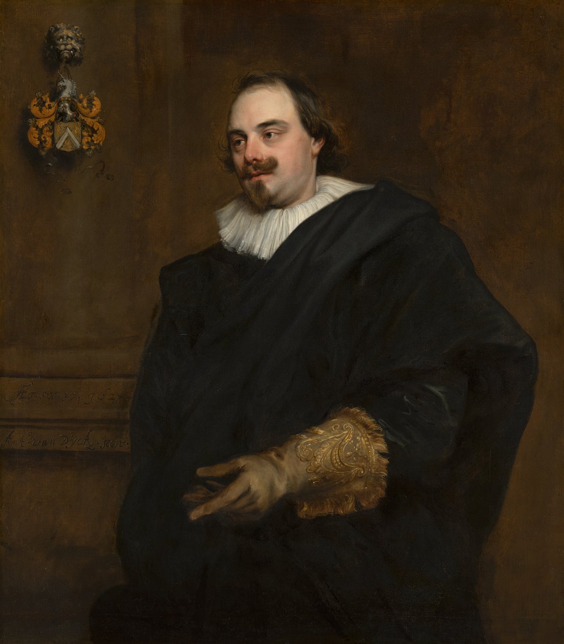 Portrett av Peeter Stevens (ca. 1590-1668), 1627 av Anthony van Dyck
