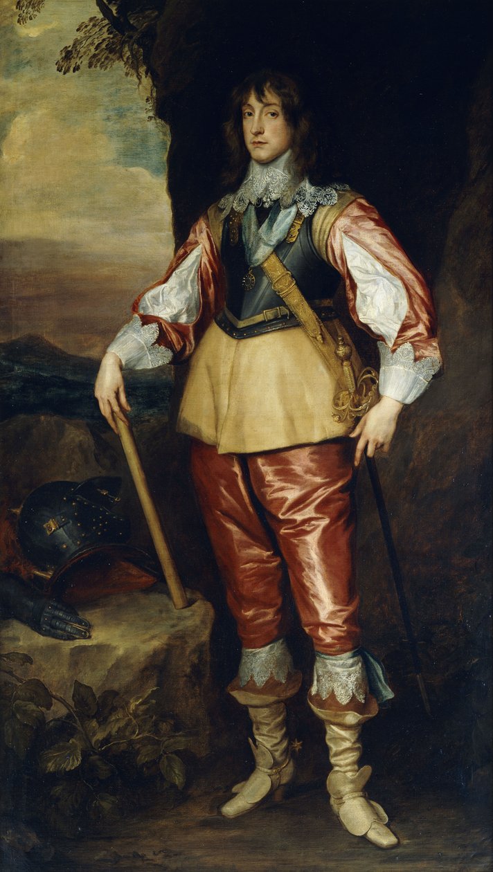 Portrett av prins Charles Louis av Anthony van Dyck