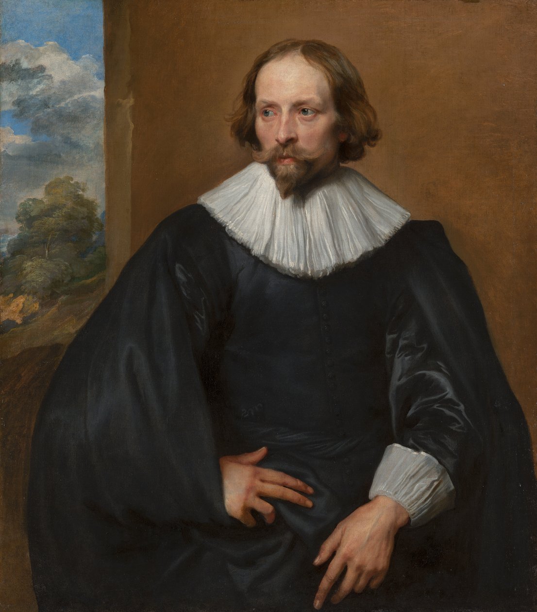 Portrett av Quintijn Symons, ca. 1634-35 av Anthony van Dyck