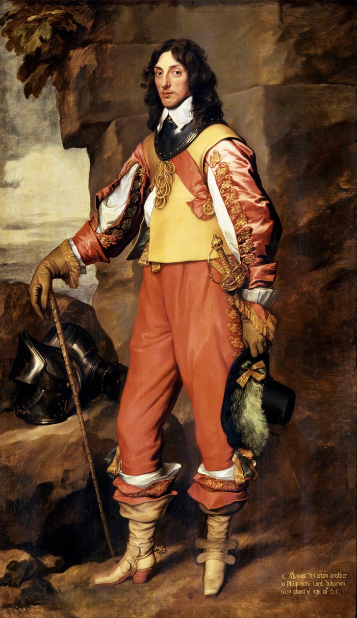 Portrett av Sir Thomas Wharton, 1639. av Anthony van Dyck
