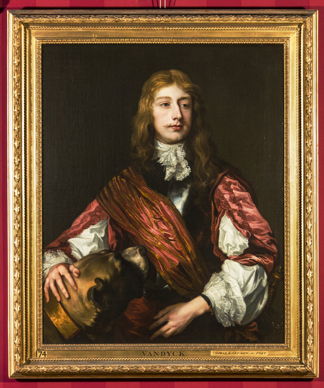 Portrett av Thomas Killigrew, Poeten av Anthony van Dyck