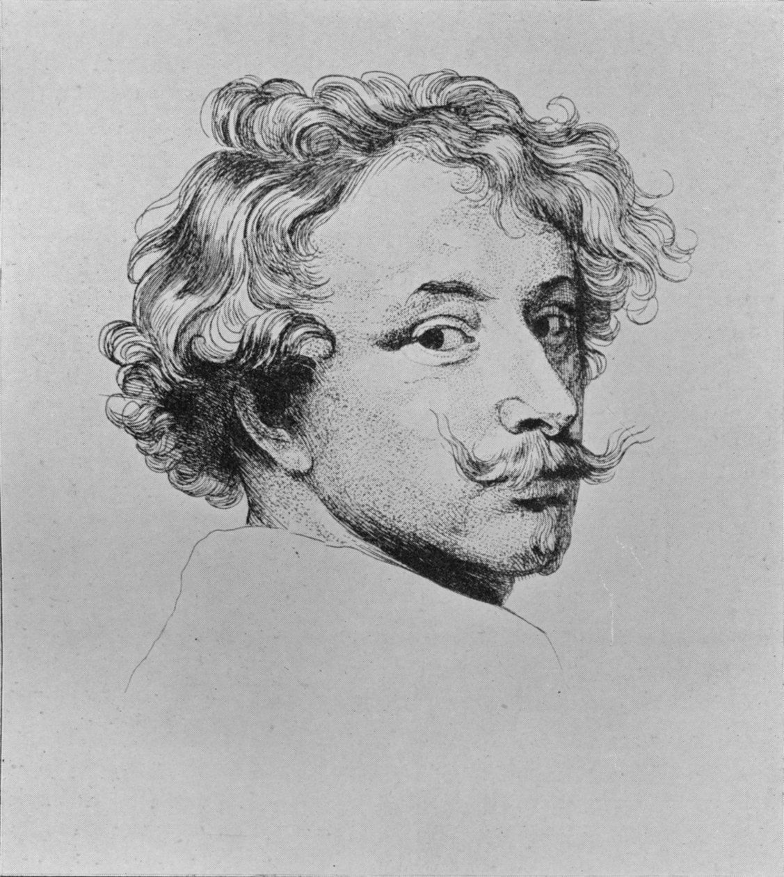 Portrett av Vandyck, 1635 av Anthony van Dyck