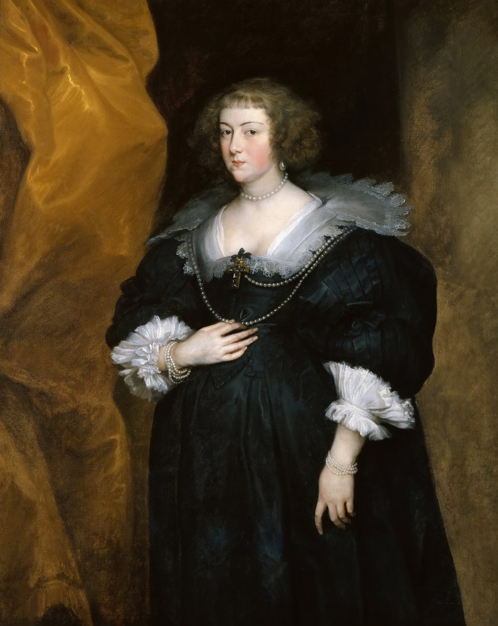 Portrett av en dame, ca. 1635. av Anthony van Dyck