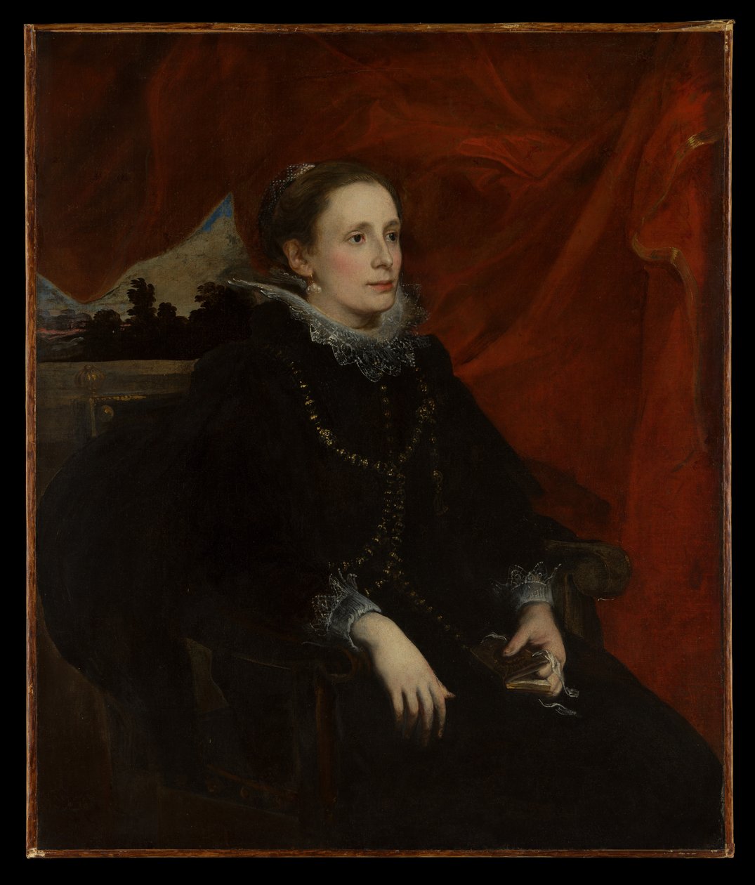Portrett av en kvinne, kjent som Marchesa Durazzo av Anthony van Dyck