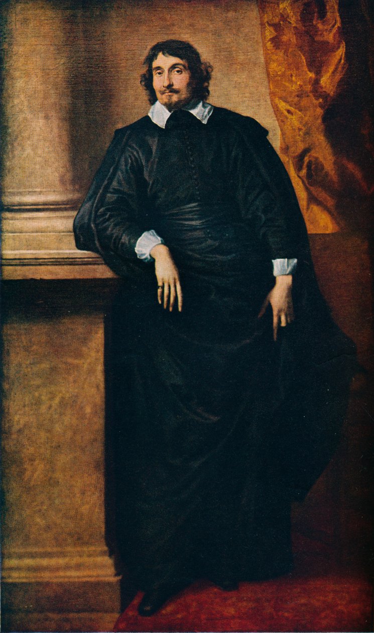 Portrett av abbed Scaglia, 1634 av Anthony van Dyck