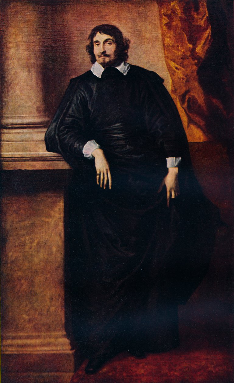 Portrett av Abbe Scaglia, 1634 av Anthony van Dyck