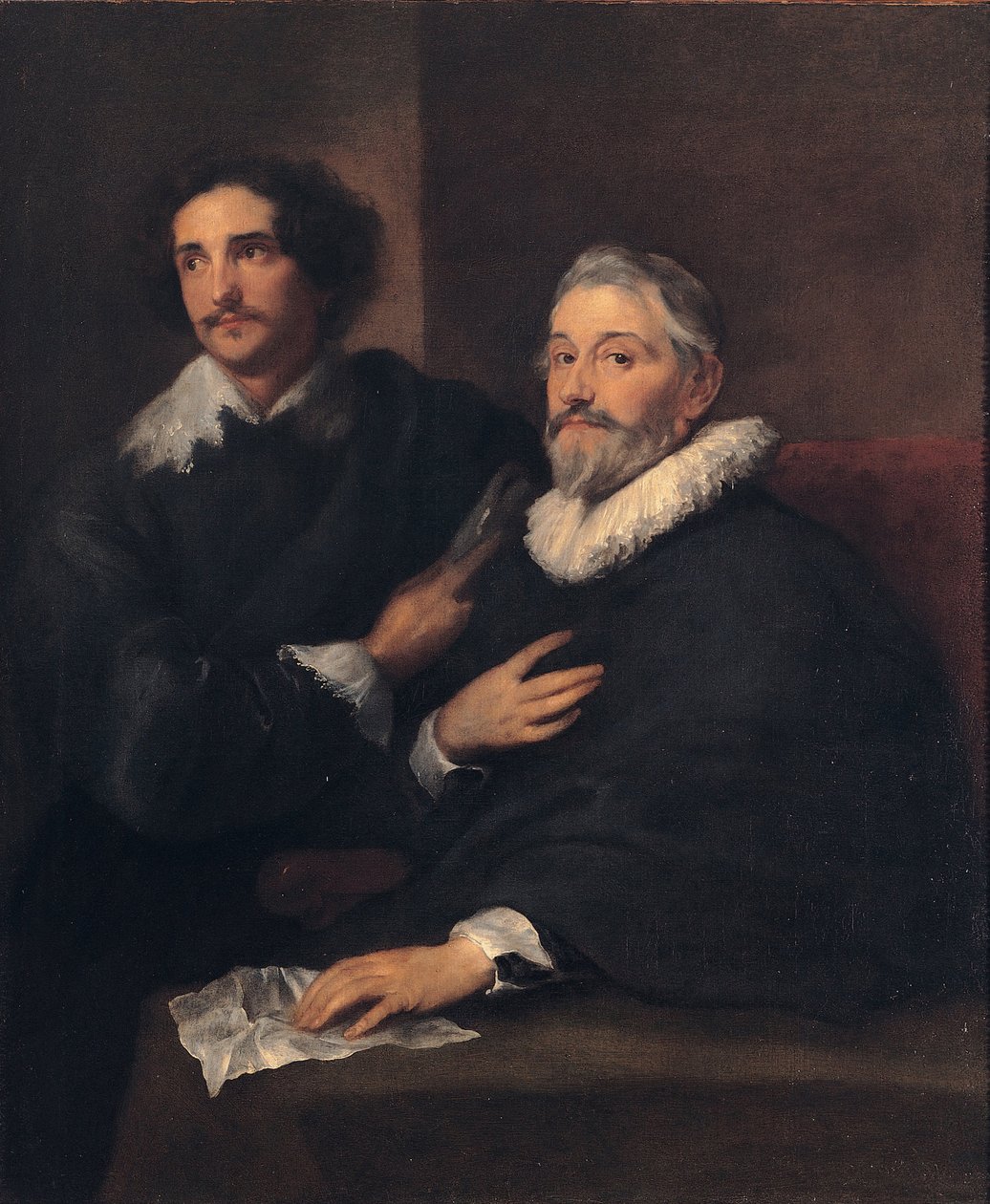 Portrett av brødrene de Wael, ca. 1620-1630 av Anthony van Dyck