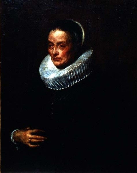 Portrett av moren til kunstneren Justus Sustermans, ca.1640-50 av Anthony van Dyck