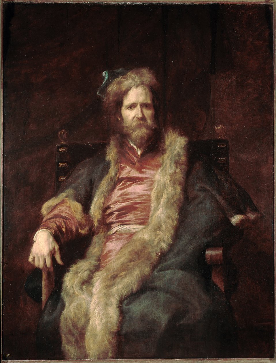 Portrett av maleren Marten Rijkaert, ca. 1631 (olje på bord) av Anthony van Dyck