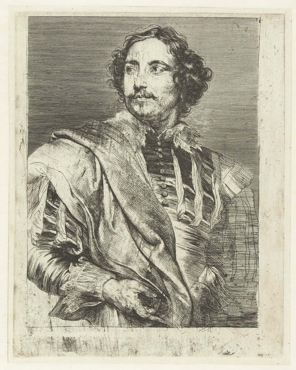 Portrett av Paulus Pontius av Anthony van Dyck