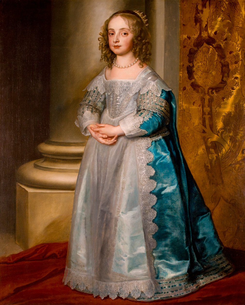 Prinsesse Mary Stuart av Anthony van Dyck