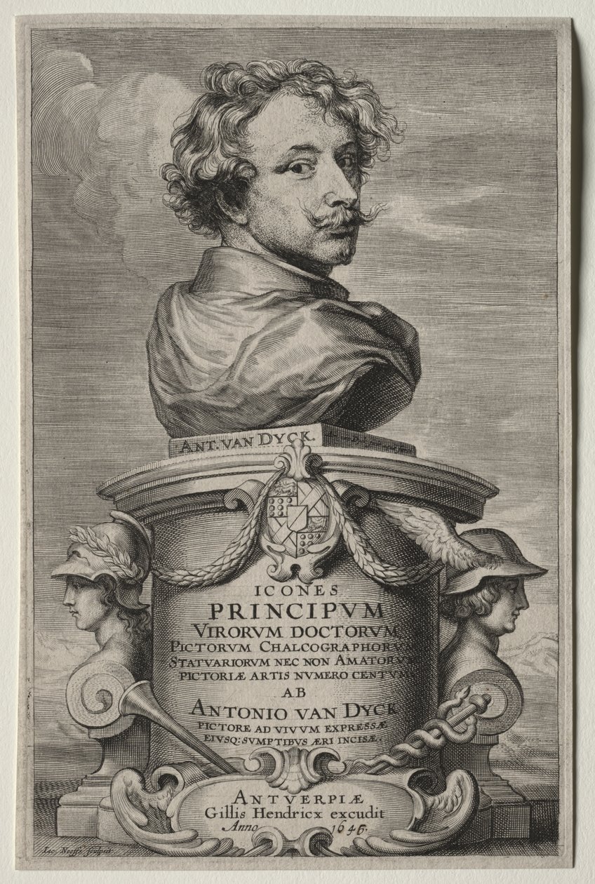 Selvportrett av Anthony van Dyck