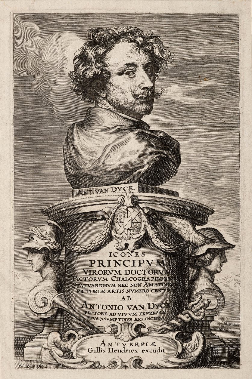 Selvportrett av Anthony van Dyck
