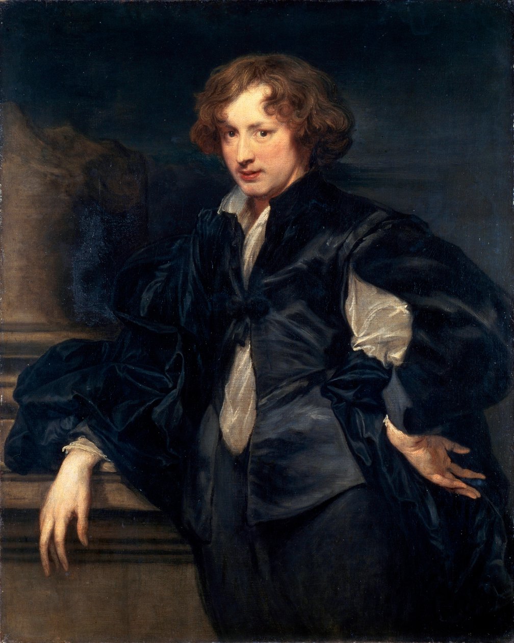 Selvportrett, 1622-1625. av Anthony van Dyck