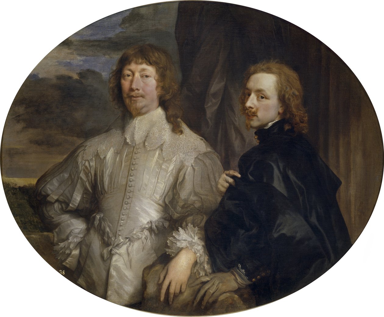 Sir Endymion Porter og Sir Anthony van Dyck av Anthony van Dyck