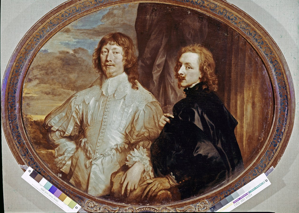 Sir Endymion Porter og Van Dyck av Anthony van Dyck