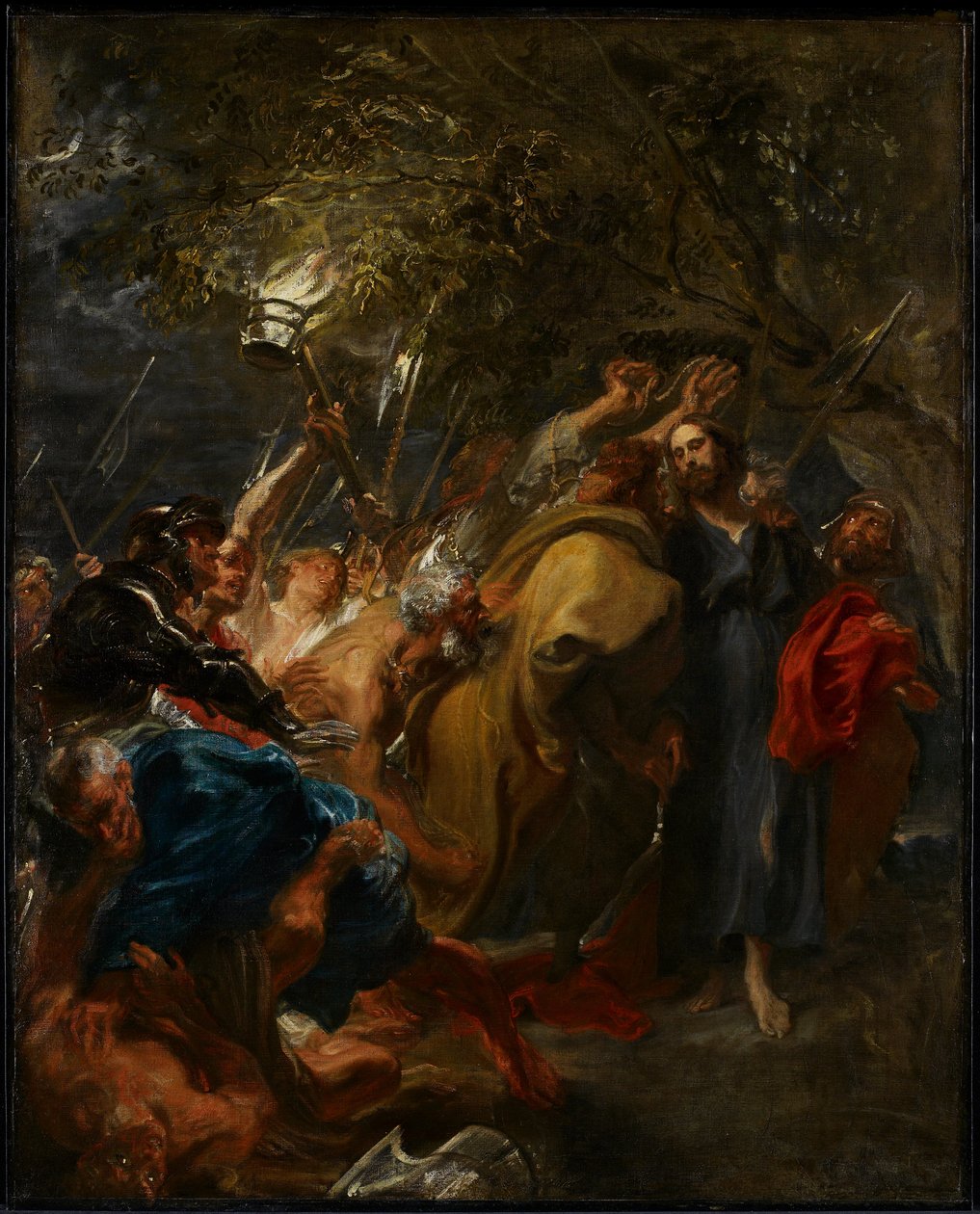 Kristi forræderi av Anthony van Dyck