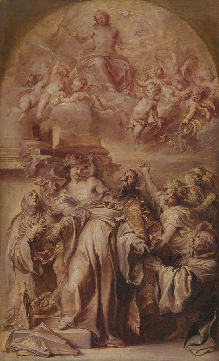 Den hellige Augustins ekstase av Anthony van Dyck