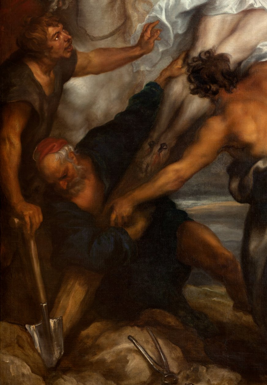 The Elevation of the Cross, før 1631 (olje) av Anthony van Dyck