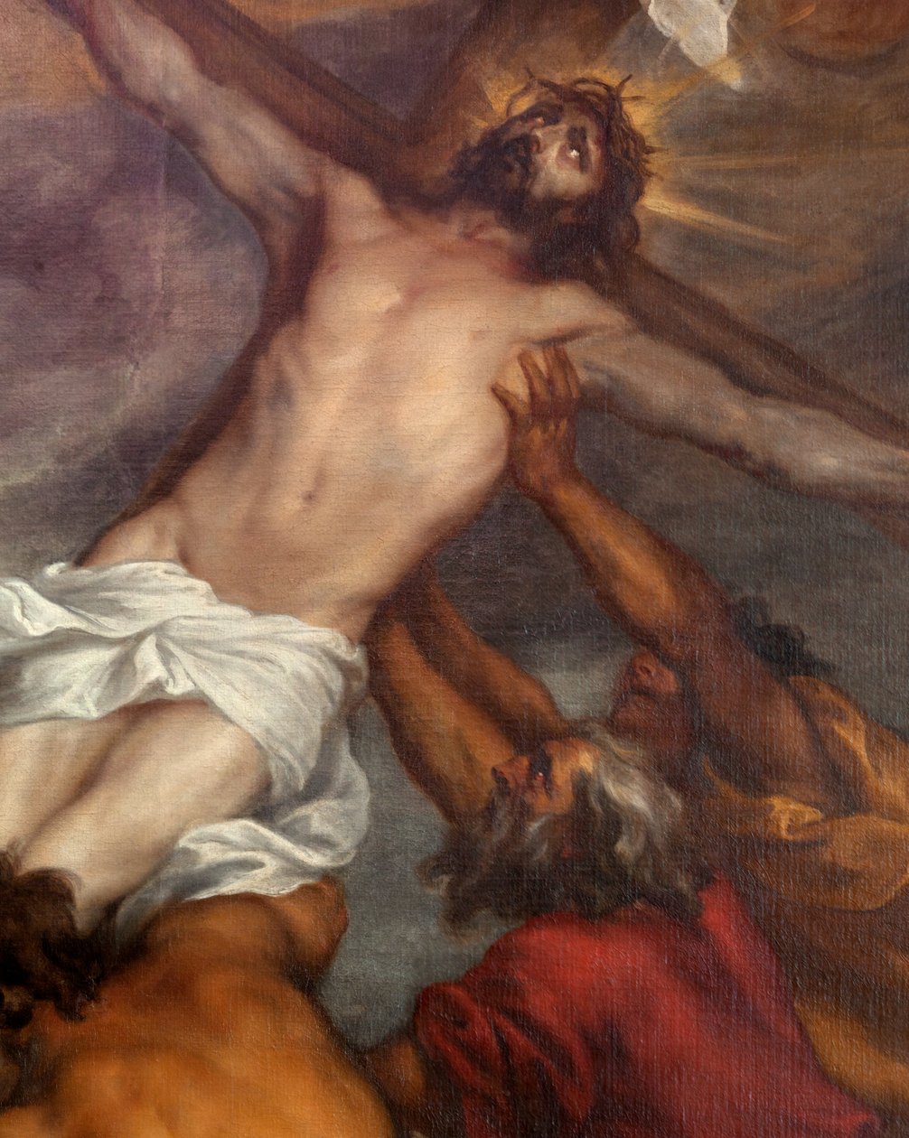 The Elevation of the Cross, før 1631 (olje) av Anthony van Dyck