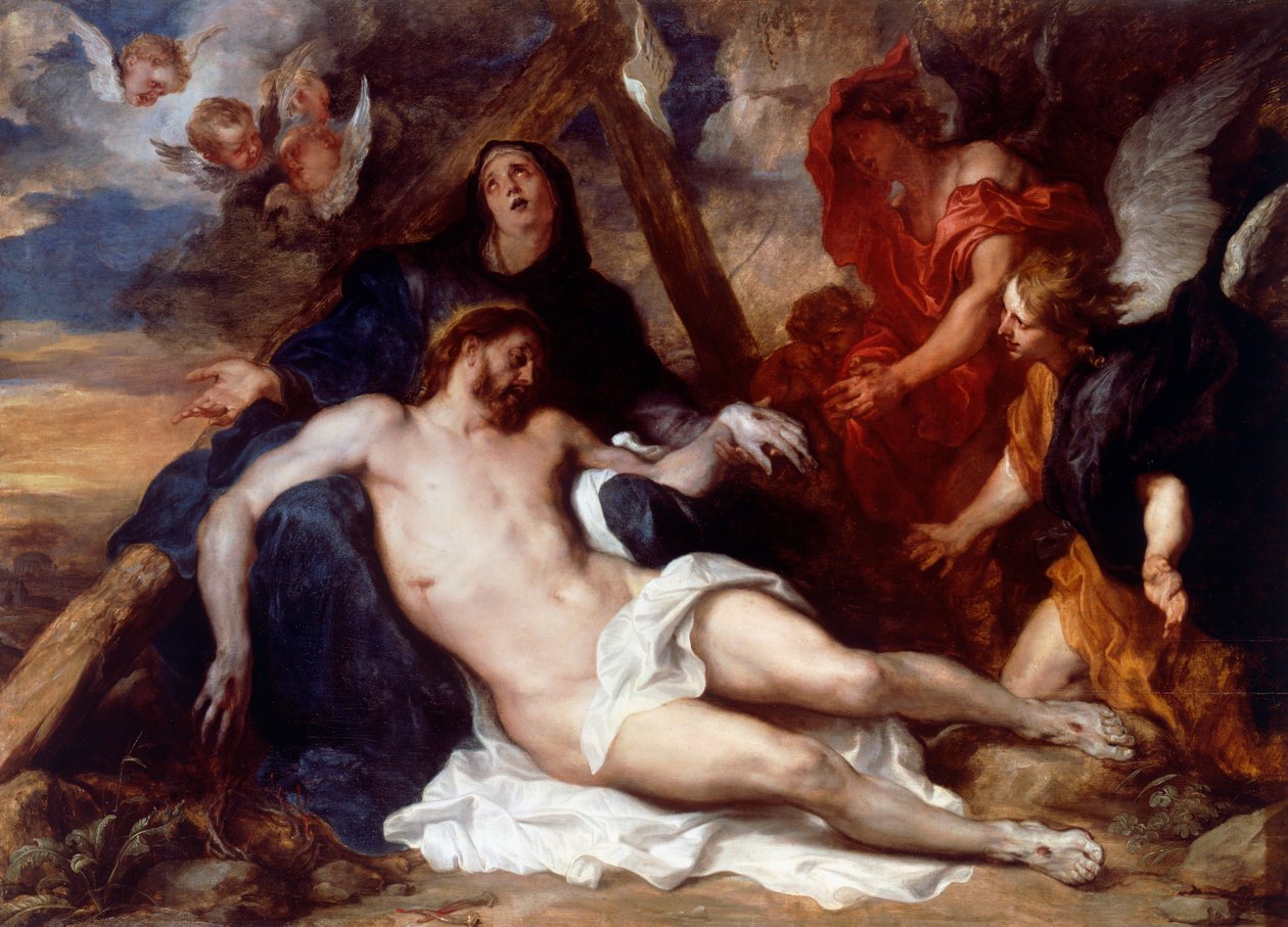 Kristi klagesang av Anthony van Dyck
