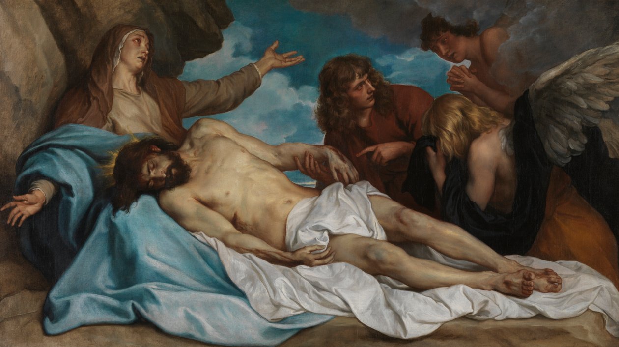 Klagesangen over den døde Kristus av Anthony van Dyck