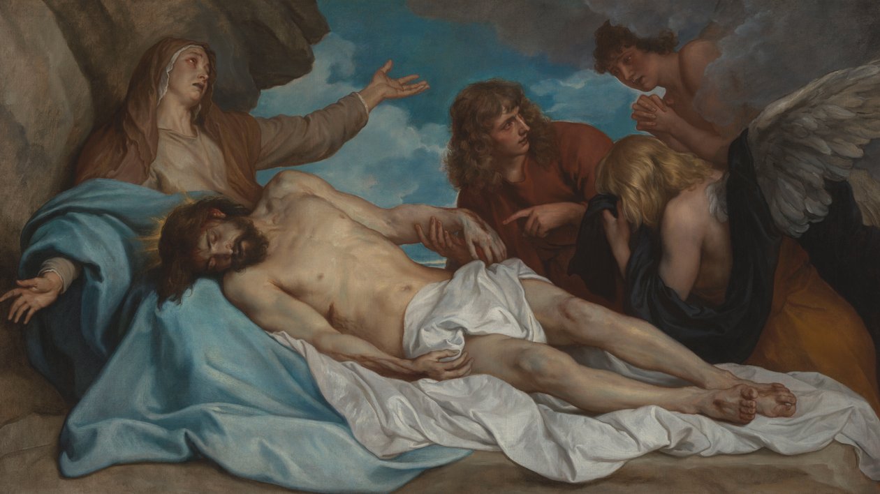 Klagesangen over den døde Kristus av Anthony van Dyck