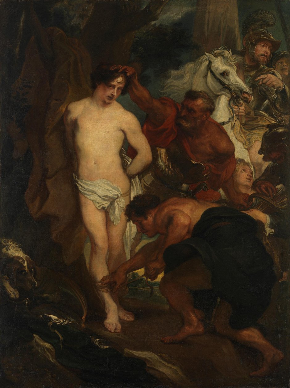 Sankt Sebastians martyrium av Anthony van Dyck