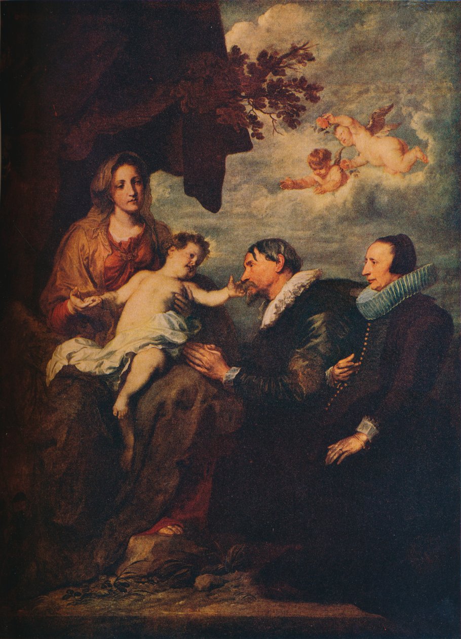 Jomfruen med givere, c1630 av Anthony van Dyck