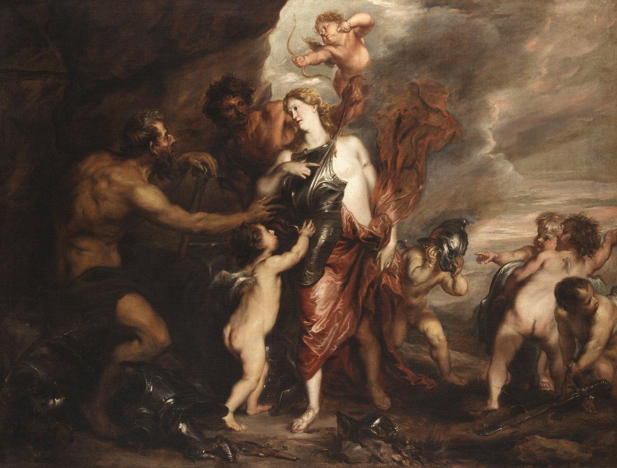 Venus ved Vulkans smedje, også kjent som "Thetis mottar Armene til Achilles" av Anthony van Dyck