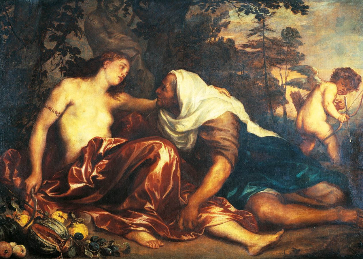 Vertumnus og Pomona av Anthony van Dyck