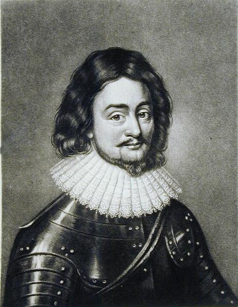 Frederick V (1596-1632) Konge av Böhmen, kurfyrst Palatine av Rhinen, illustrasjon fra Portraits of Characters Illustrious in British History, gravert av Robert Dunkarton (1744-c.1817) (mezzotint) av Anthony van after Dyck